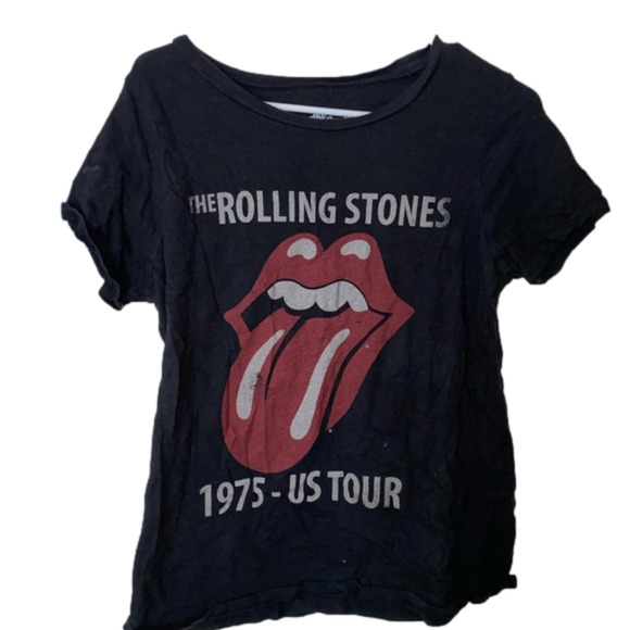 the Rolling Stones Tops - vintage rolling stones t shirt